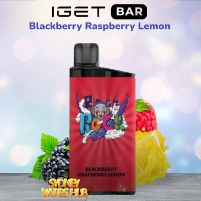 IGET Bar 3500 Blackberry Raspberry Lemon