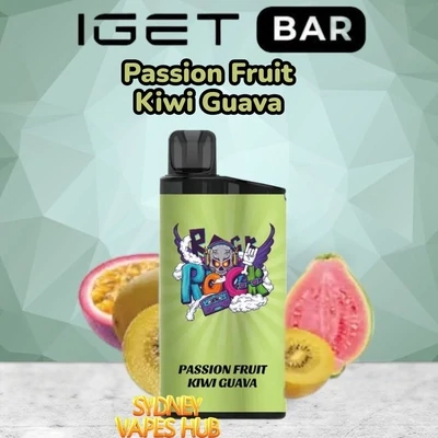 IGET Bar 3500 Passion Fruit Kiwi Guava