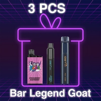 3 PCS ( IGET BAR $ IGET legend $ IGET Goat )