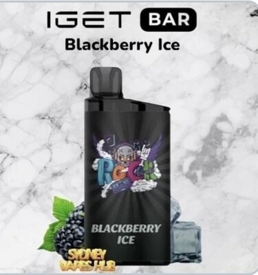 IGET Bar 3500 Blackberry Ice