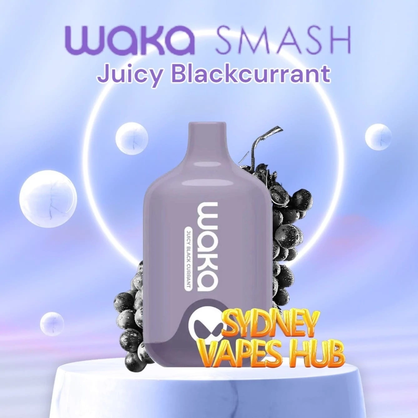 Waka Smash Juicy Blackcurrant 6000