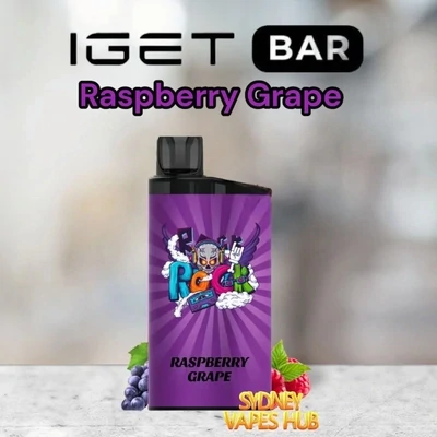 IGET Bar 3500 Raspberry Grape