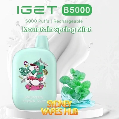 IGET B5000 Mountain Spring Mint