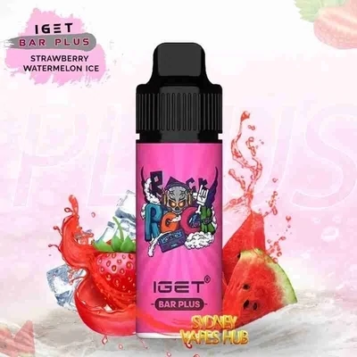 IGET Bar Plus Strawberry Watermelon Ice
