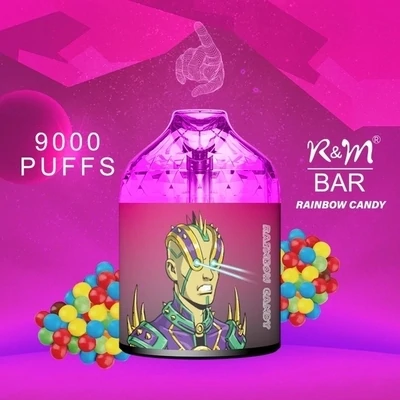 R and M Bar 9000 - rainbow candy