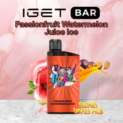IGET Bar 3500 Passionfruit Watermelon Juice Ice
