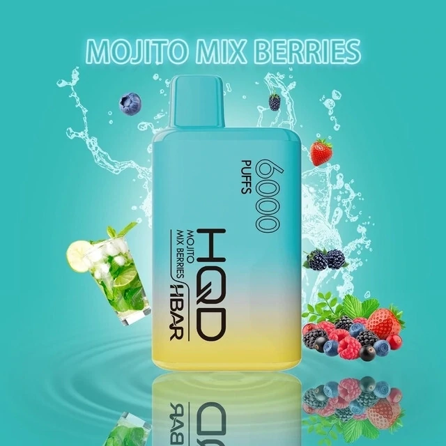 HQD Hbar 6000 Mojito mix berries