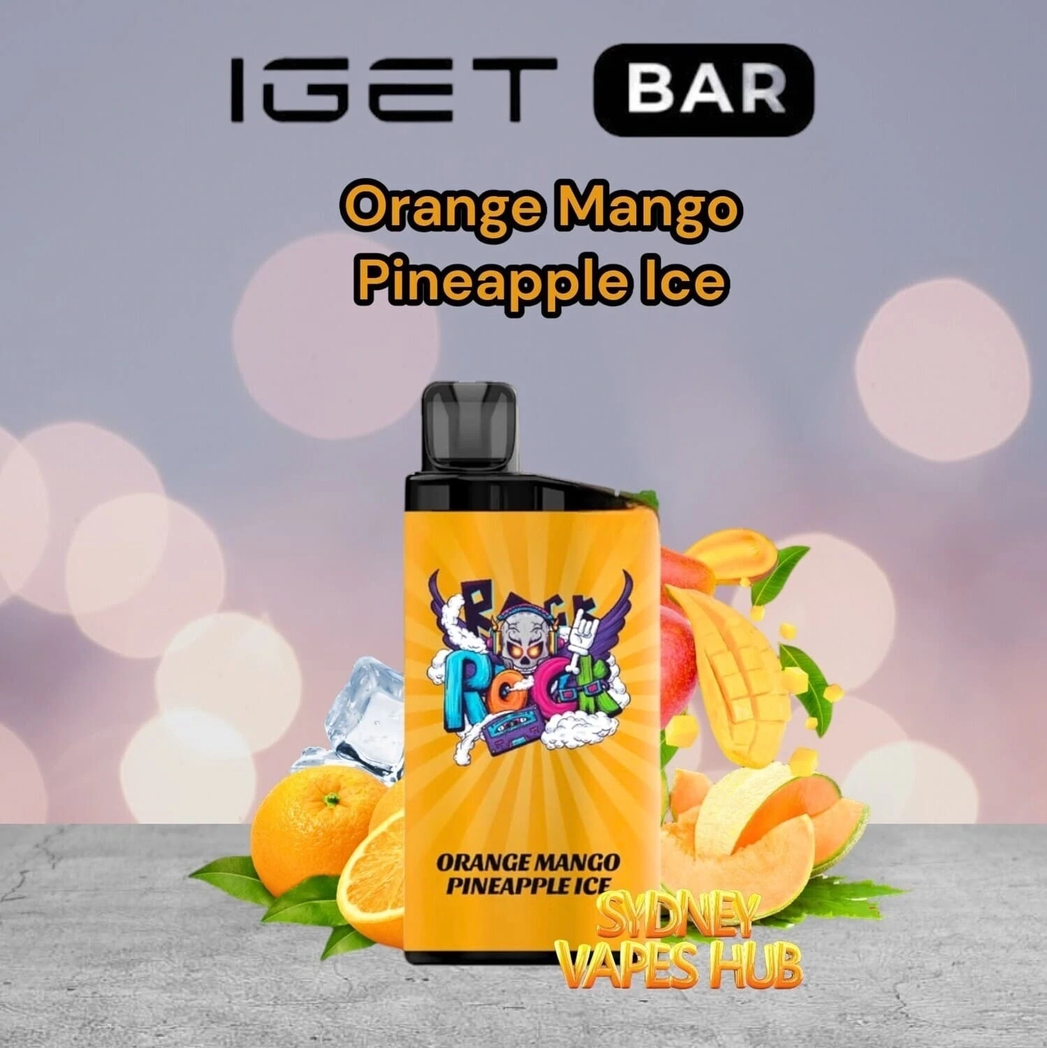 IGET Bar 3500 Orange Mango Pineapple Ice