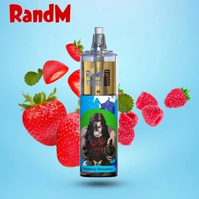 RandM Tornado 10000 - Raspberry Strawberry
