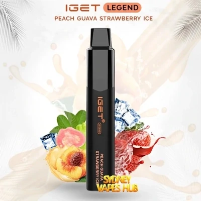 IGET legend Peach Guava Strawberry Ice 4000