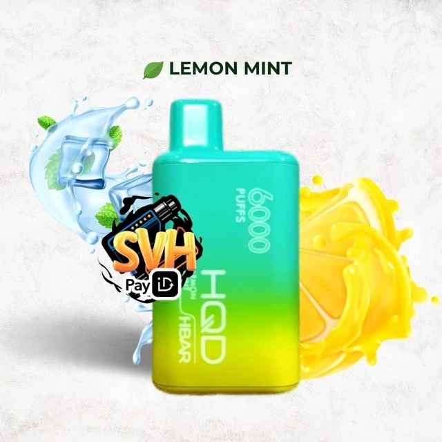 HQD Hbar Lemon Mint 6000