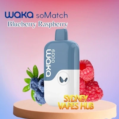 Waka Somatch Blueberry Raspberry 6000
