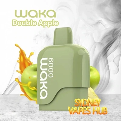 Waka Pod Double Apple 6000