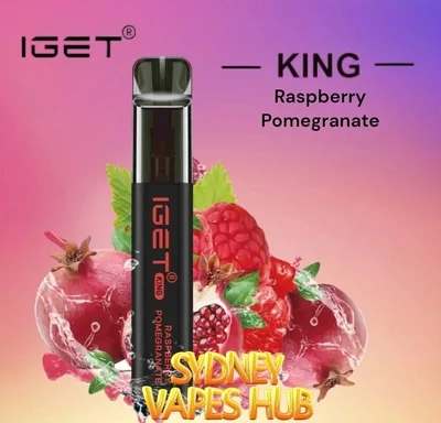 IGET king Raspberry Pomegranate 2600