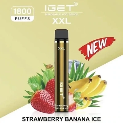 IGET XXL 1800 Strawberry Banana Ice