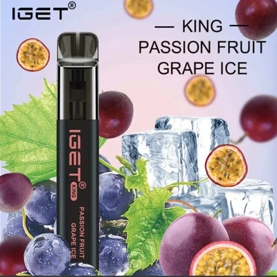 IGET king Passion Fruit Grape Ice 2600