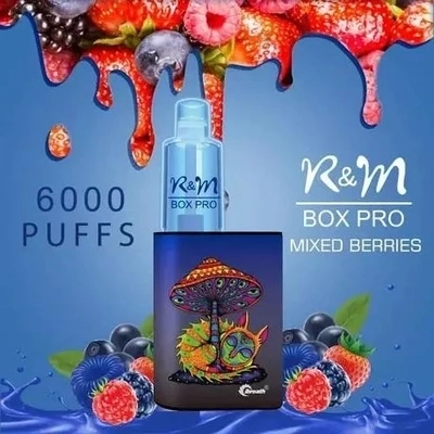 R and M Box Pro Mixed Berry 6000