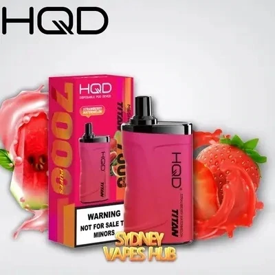 HQD Titan 7000 Strawberry Watermelon