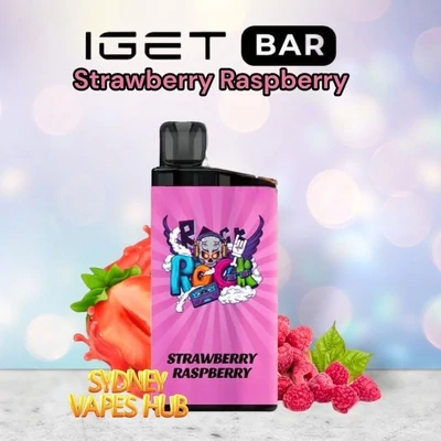 IGET Bar 3500 Strawberry Raspberry