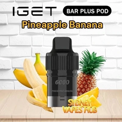IGET BAR Plus Pod Pineapple Banana
