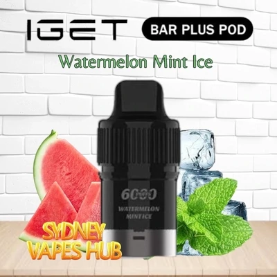 IGET Bar Plus Pod Watermelon Mint Ice
