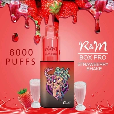 R and M Box Pro Strawberry Shake 6000