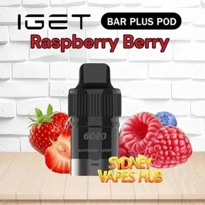 IGET BAR Plus Pod Raspberry Berry