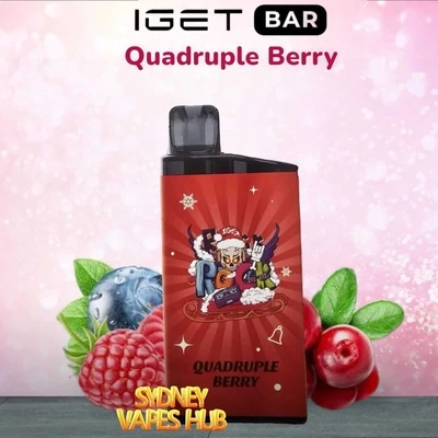 IGET Bar 3500 Quadruple Berry