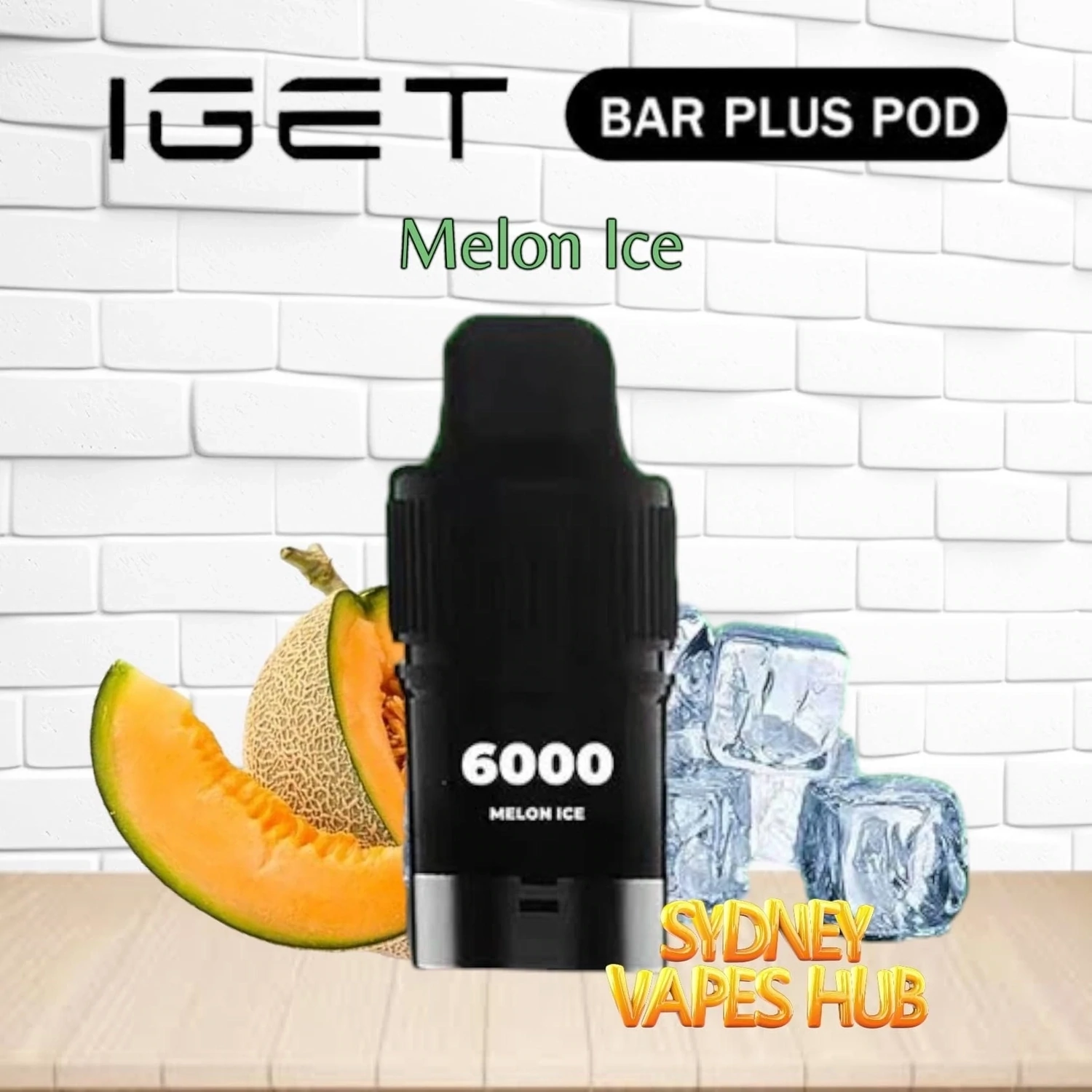 IGET Bar Plus Pod Melon Ice