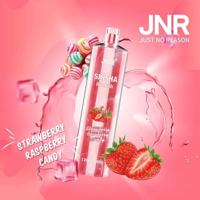 JNR ShiSha 12000 Puffs Strawberry Raspberry Candy