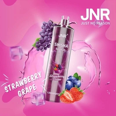 JNR ShiSha 12000 Puffs Strawberry-grape