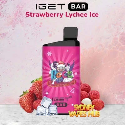 IGET Bar 3500 Strawberry Lychee Ice