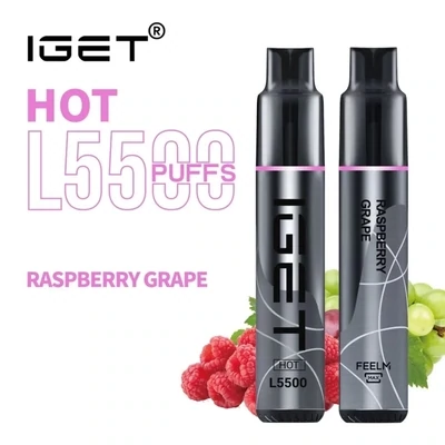 IGET Hot Raspberry grape 5500