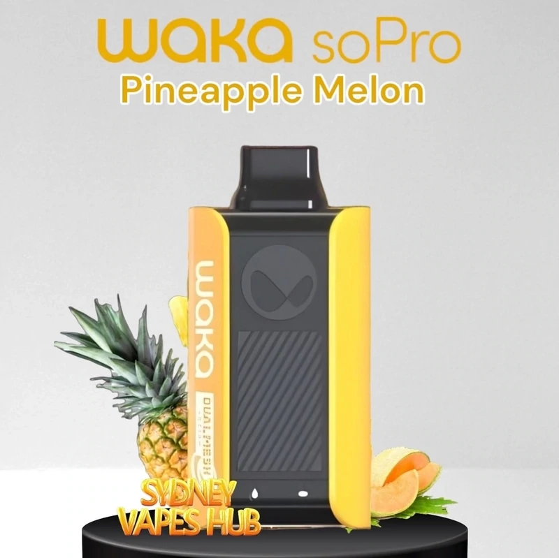 WAKA SoPro Pineapple Melon 10000 Disposable Vape Sydney Vape