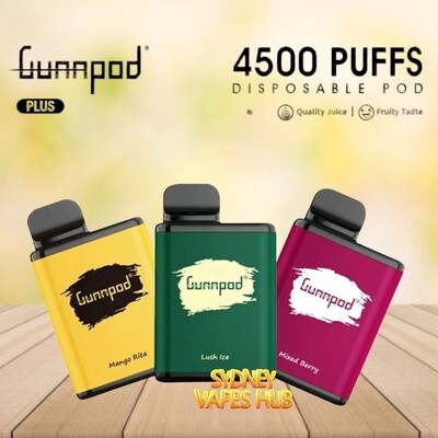 Gunnpod Plus 4500 10 pack