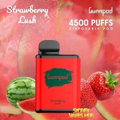 Gunnpod Plus Strawberry Lush 4500