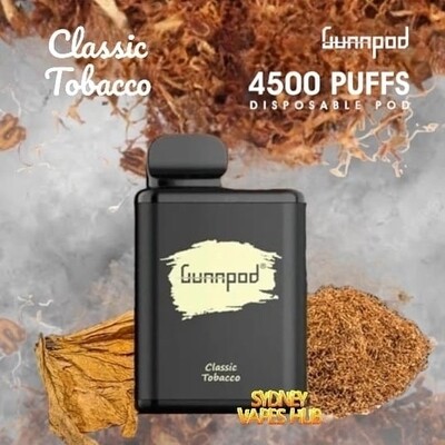 Gunnpod Plus Classic Tobacco 4500