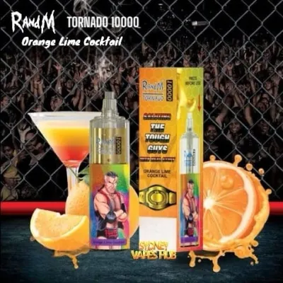 RandM TORNADO 10000 Orange Lime Cocktail