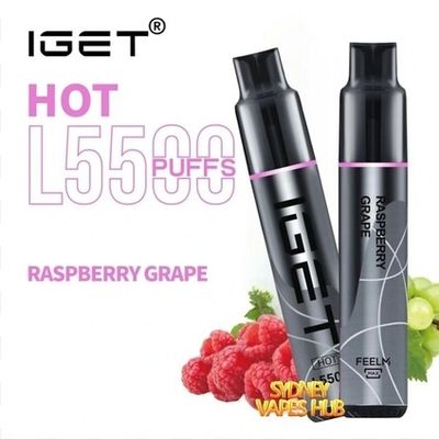 IGET Hot Raspberry grape 5500