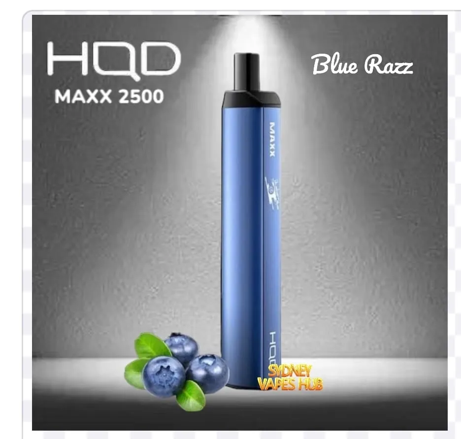 HQD MAXX 2500 Blue Razz