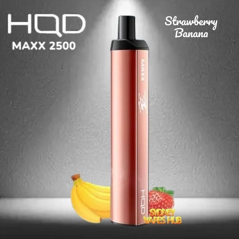 HQD MAXX 2500 Strawberry Banana