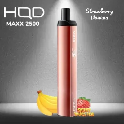 HQD MAXX 2500 Strawberry Banana