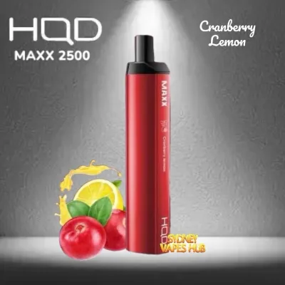 HQD MAXX 2500 Cranberry Lemon