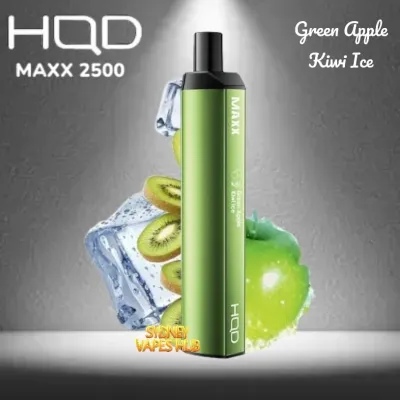 HQD MAXX 2500 Green Apple Kiwi Ice