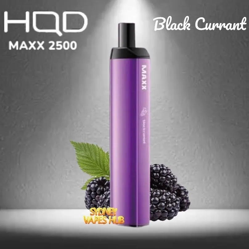 HQD MAXX 2500 Black Currant
