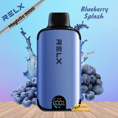 Relx Magic Go 8000 blueberry Splash
