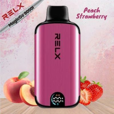 Relx Magic Go 8000 Peach Strawberry