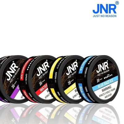 JNR Energy Pouches showcasing sleek packaging and a modern design for convenient energy boosting.