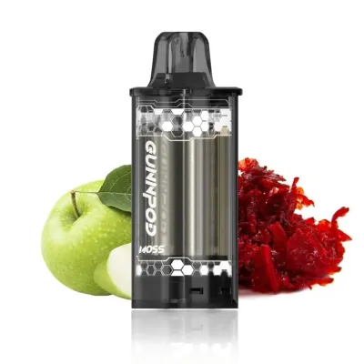 Gunnpod moss Double Apple Shisha “pod&quot;