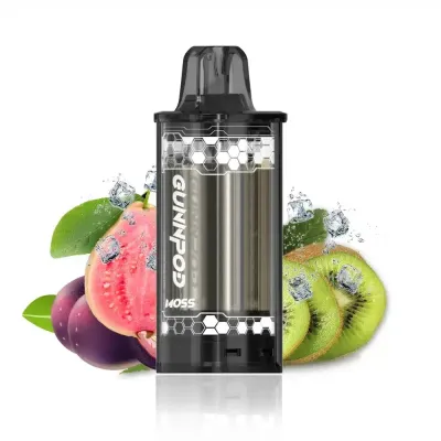 Gunnpod Moss Kiwi Passion Fruit Guava Ice &quot;Pod Only&quot; 8000